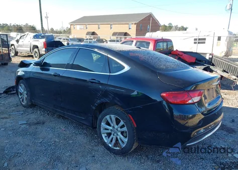 2015 Chrysler 200 Limited z USA, uszkodzony, nr VIN 1C3CCCAB9FN734593